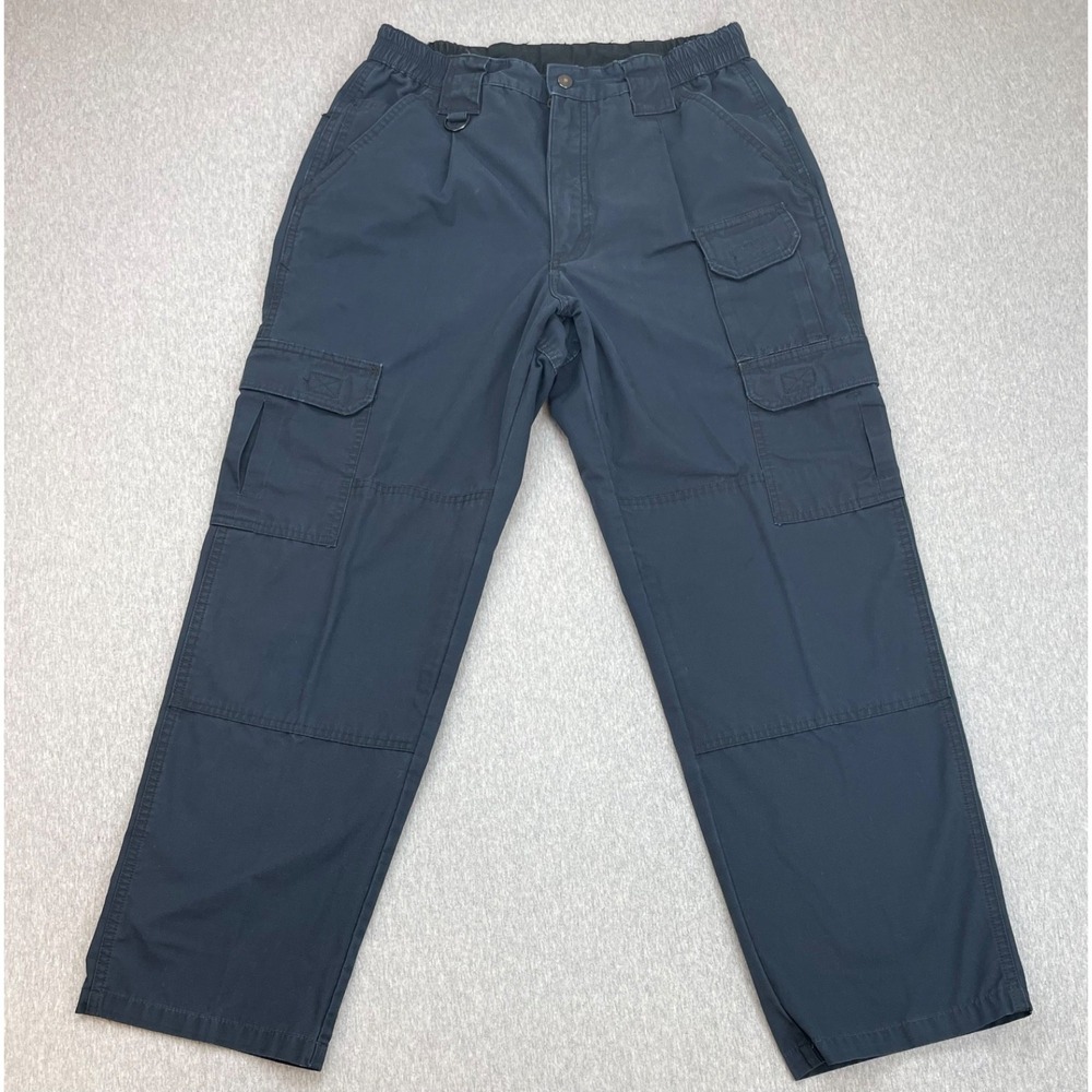 PROPPER Pants Mens 34 x 30‎ Navy Blue Cotton Blend Ripstop Tactical Cargo